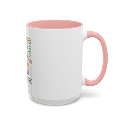 Strong As A Mother Coffee Mug - Colorful Accent Mug for Moms