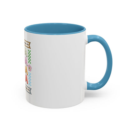 Strong As A Mother Coffee Mug - Colorful Accent Mug for Moms