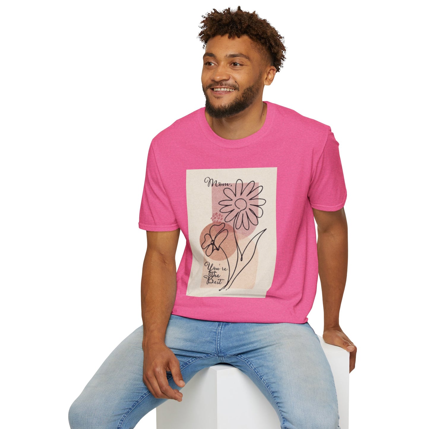 You're the Best Floral Unisex Softstyle T-Shirt