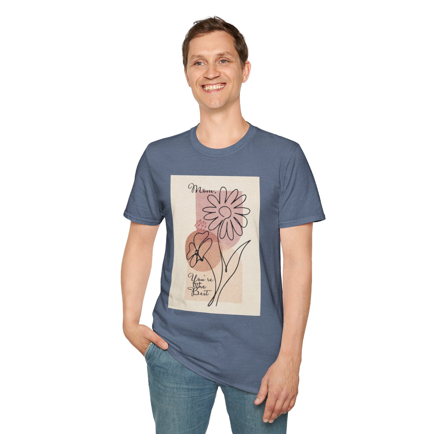 You're the Best Floral Unisex Softstyle T-Shirt