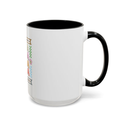 Strong As A Mother Coffee Mug - Colorful Accent Mug for Moms