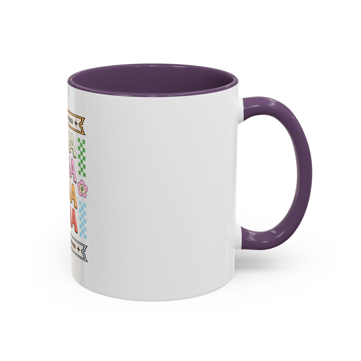 Strong As A Mother Coffee Mug - Colorful Accent Mug for Moms