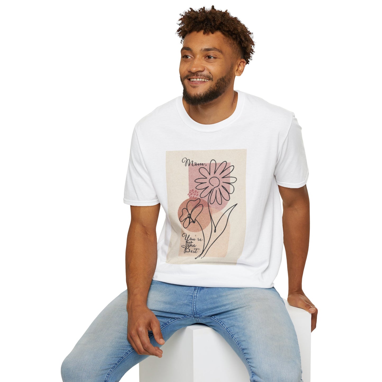 You're the Best Floral Unisex Softstyle T-Shirt