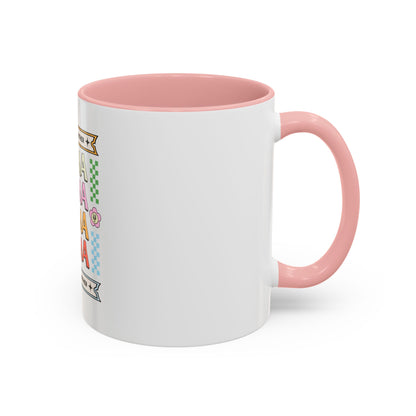 Strong As A Mother Coffee Mug - Colorful Accent Mug for Moms