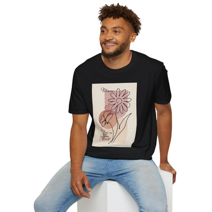 You're the Best Floral Unisex Softstyle T-Shirt