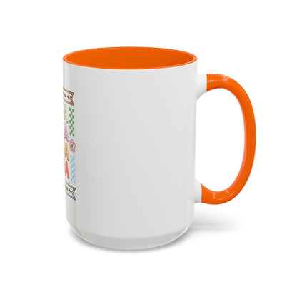 Strong As A Mother Coffee Mug - Colorful Accent Mug for Moms