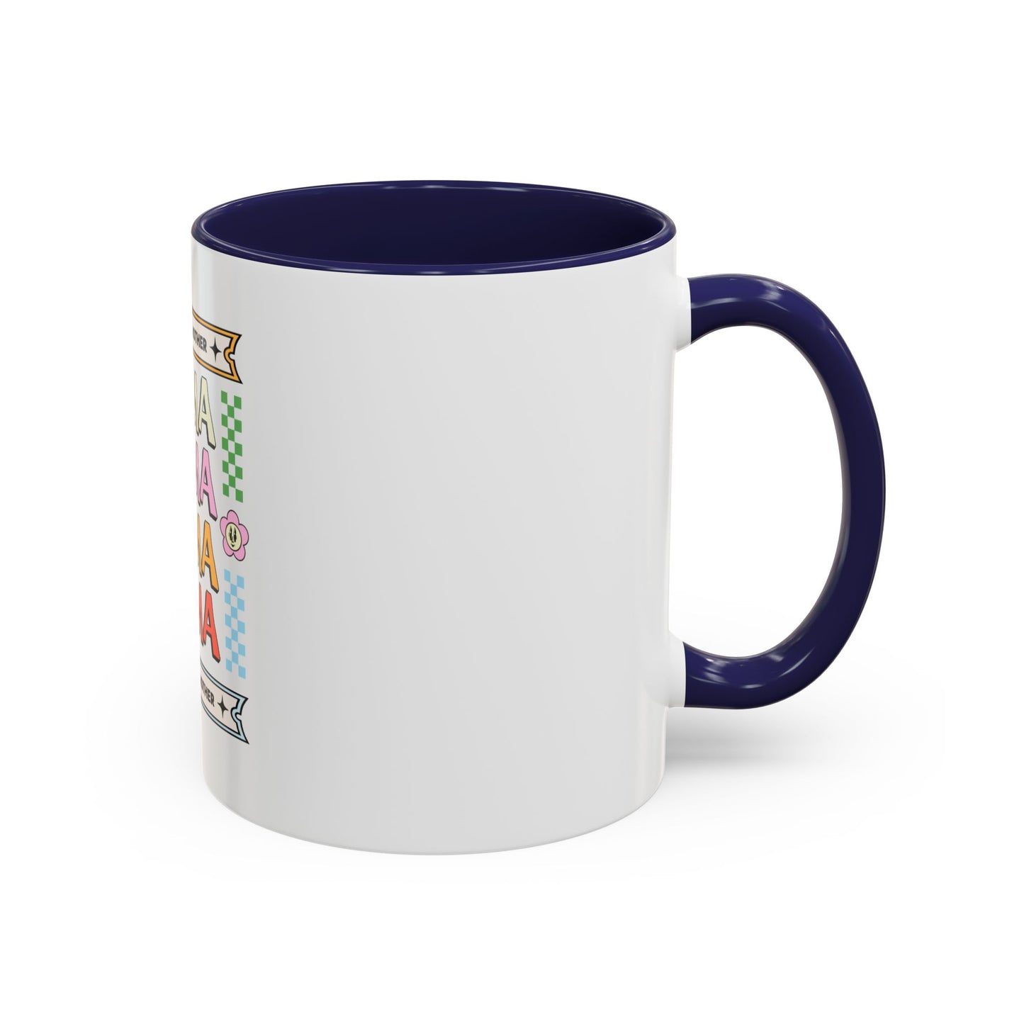 Strong As A Mother Coffee Mug - Colorful Accent Mug for Moms