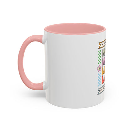 Strong As A Mother Coffee Mug - Colorful Accent Mug for Moms