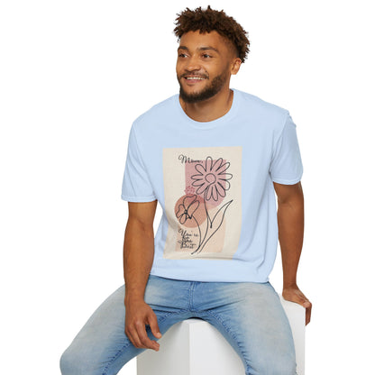 You're the Best Floral Unisex Softstyle T-Shirt