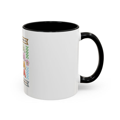 Strong As A Mother Coffee Mug - Colorful Accent Mug for Moms