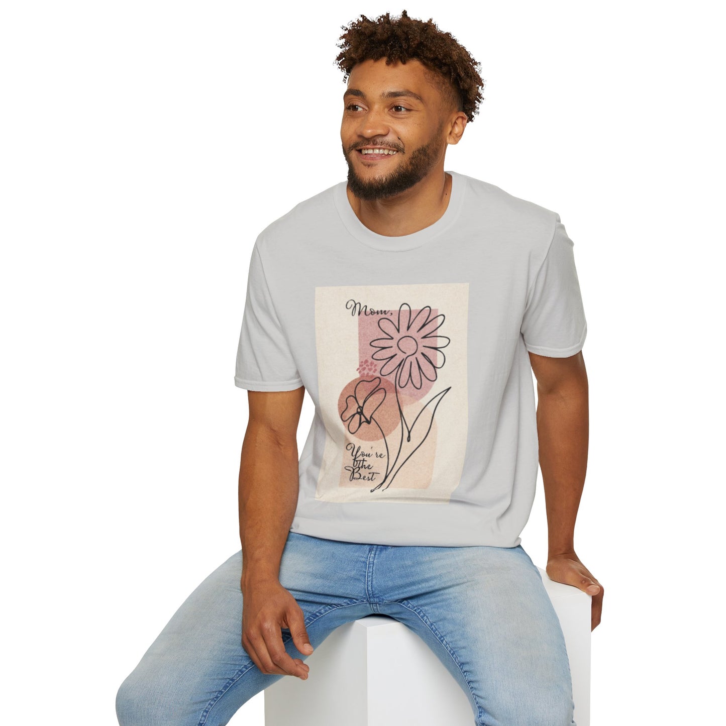 You're the Best Floral Unisex Softstyle T-Shirt