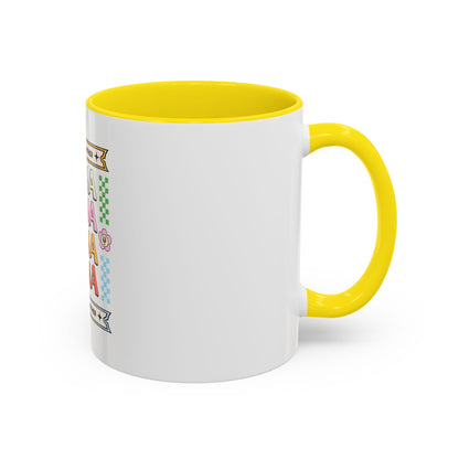 Strong As A Mother Coffee Mug - Colorful Accent Mug for Moms