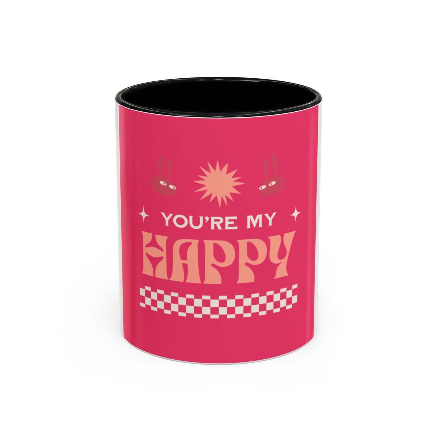 Accent Coffee Mug - You're My Happy Valentine Accent Mugs