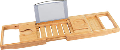 Bamboo Bathtub Caddy Tray – The Perfect Mother’s Day Gift for Relaxation & Luxury